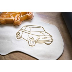 Emporte pièce Fiat 500 Cookie cutter biscuit voiture collection
