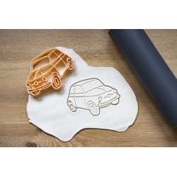 Emporte pièce Fiat 500 Cookie cutter biscuit voiture collection
