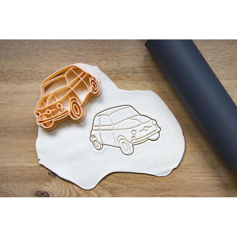 Emporte pièce Fiat 500 Cookie cutter biscuit voiture collection