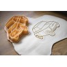 Emporte pièce Fiat 500 Cookie cutter biscuit voiture collection