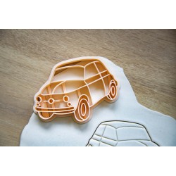 Emporte pièce Fiat 500 Cookie cutter biscuit voiture collection