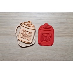 Les Simpson emporte pièce cookie cutter Homer Duff cookie cutter