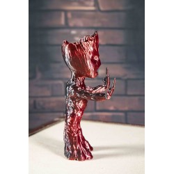 Figurine Marvel Groot Angry Décoration Rouge mystique