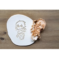 Emporte pièce Naruto Lot 4 cookie cutter Sasuke Sakura Kakashi cookie cutter