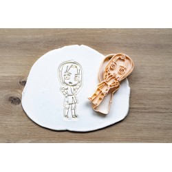 Emporte pièce Naruto Lot 4 cookie cutter Sasuke Sakura Kakashi cookie cutter