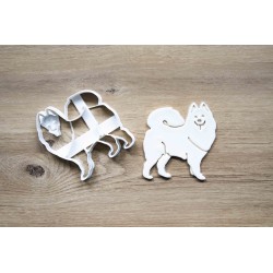 Emporte-pièce silhouette de Samoyède