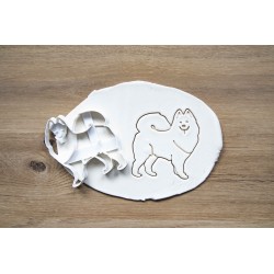 Emporte-pièce silhouette de Samoyède