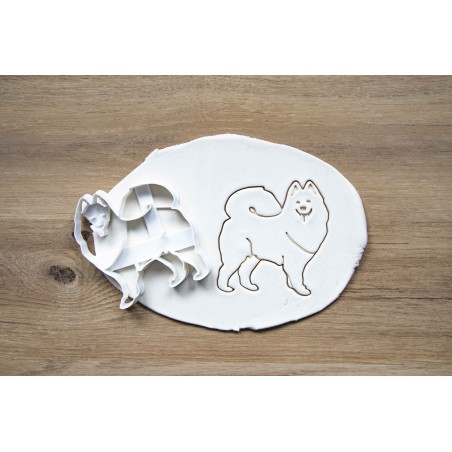 Emporte-pièce silhouette de Samoyède