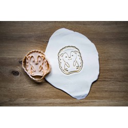Emporte-pièces Animaux de la forêt Lot 8 cookie cutter Hérisson Renard Lapin Ours Renne Biche Castor
