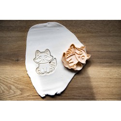 Emporte-pièces Animaux de la forêt Lot 8 cookie cutter Hérisson Renard Lapin Ours Renne Biche Castor