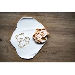 Emporte-pièces Animaux de la forêt Lot 8 cookie cutter Hérisson Renard Lapin Ours Renne Biche Castor