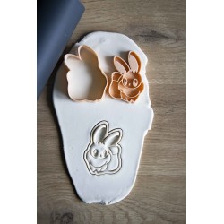 Emporte pièce POKEMON Lot 5 cookie cutter Pikachu Salamèche Bulbizarre Evoli Carapuce
