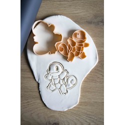 Emporte pièce POKEMON Lot 5 cookie cutter Pikachu Salamèche Bulbizarre Evoli Carapuce