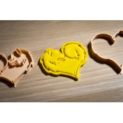 Emporte-pièce Samoyède Coeur