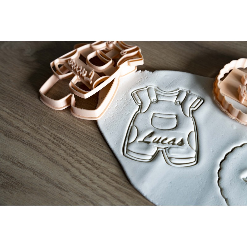 Baby shower It's a Boy - Emporte pièce Cookie cutter - Annonce Prénom