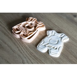 Baby shower It's a Boy - Emporte pièce Cookie cutter - Annonce Prénom