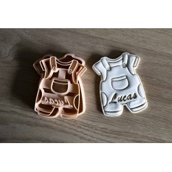 Baby shower It's a Boy - Emporte pièce Cookie cutter - Annonce Prénom