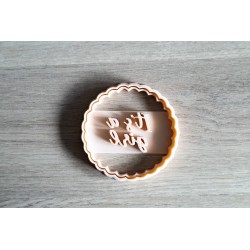 Baby shower It's a Girl - Emporte pièce Cookie cutter - Annonce sexe C'est une fille