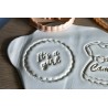 Baby shower It's a Girl - Emporte pièce Cookie cutter - Annonce sexe C'est une fille