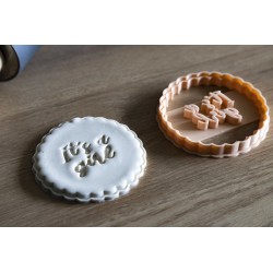 Baby shower It's a Girl - Emporte pièce Cookie cutter - Annonce sexe C'est une fille