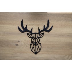 Décoration murale Cerf Wall Art tête de cerf nature forêt