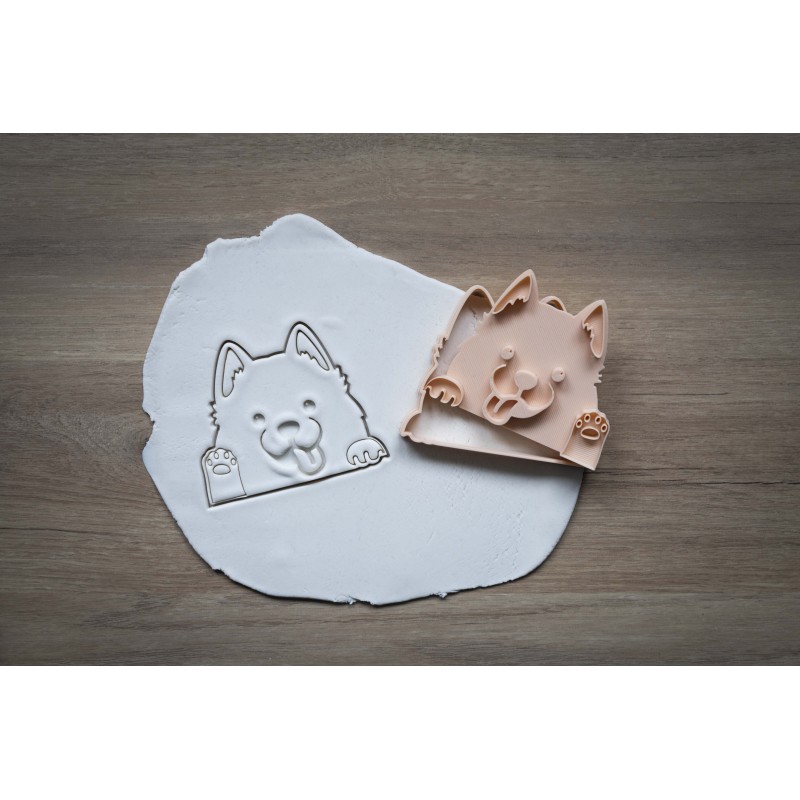 Emporte-pièce Tête de Samoyède