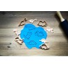 Emporte pièce Lot 4 cookie cutter Dinosaure T-Rex Diplodocus Triceratops Stégosaure