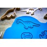 Emporte pièce Lot 4 cookie cutter Dinosaure T-Rex Diplodocus Triceratops Stégosaure