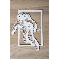 Décoration murale Astronaute Cosmonaute Wall Art Silhouette Nasa