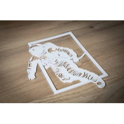 Décoration murale Astronaute Cosmonaute Wall Art Silhouette Nasa