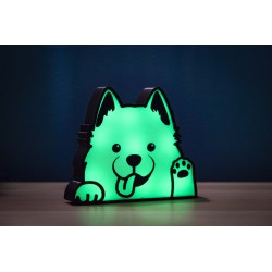 Samoyède veilleuse décoration lampe LED Bluetooth