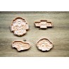 Emporte-pièces cookie cutter Bumblebee - Lot de 4 Transformers Chevrolet Camaro