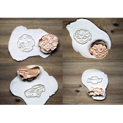 Emporte-pièces cookie cutter Bumblebee - Lot de 4 Transformers Chevrolet Camaro