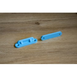 Gâche serrure à poussoir renforcé - Camping-car et Caravane