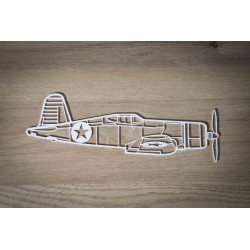Décoration murale Avion silhouette F4U Corsair Wall Art