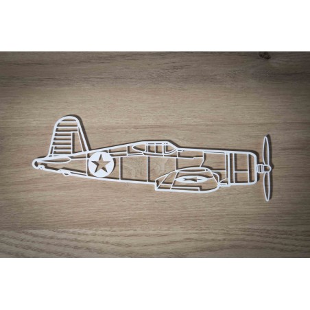 Décoration murale Avion silhouette F4U Corsair Wall Art