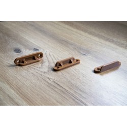 Gâche serrure à poussoir renforcé - Camping-car et Caravane