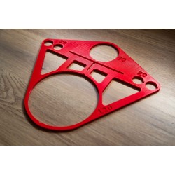 Modèle de perçage Geberit pour WC suspendu - Gabarit de perçage