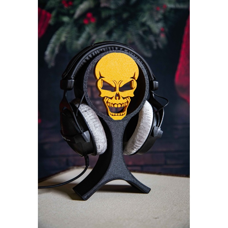 Support casque Audio SKULL - Support casque Tête de mort