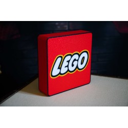 Lampe LEGO décoration - Enseigne Lego