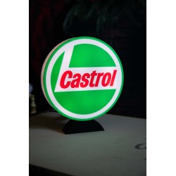 Lampe Castrol décoration vintage garage - Enseigne Castrol rétro