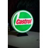 Lampe Castrol décoration vintage garage - Enseigne Castrol rétro