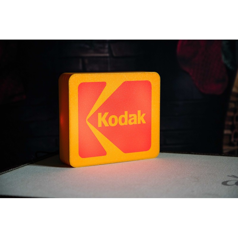 Lampe KODAK décoration Photographe appareil photo - Enseigne Kodak