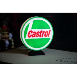 Lampe Castrol décoration vintage garage - Enseigne Castrol rétro