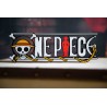 ONE PIECE décoration murale logo à poser ou accrocher décoration Luffy