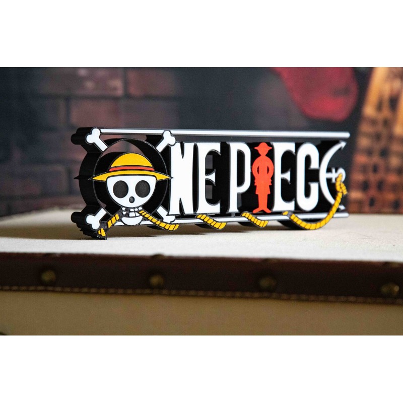 ONE PIECE décoration murale logo à poser ou accrocher décoration Luffy