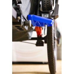 Support de Roue pour remorque vélo Qeridoo - Range roue remorque Qeridoo Qupa / Sportrex / KidGoo