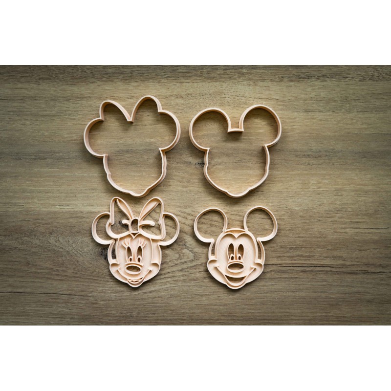 Emporte-pièce Disney Minnie et Mickey