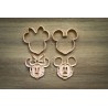 Emporte-pièce Disney Minnie et Mickey