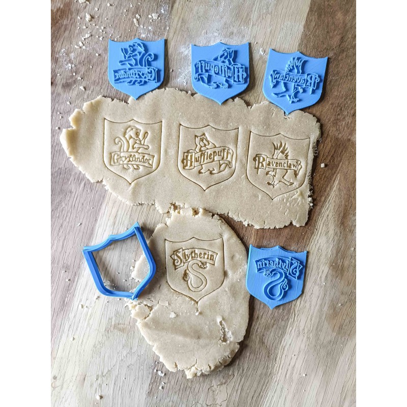 Harry Potter lot emporte-pièce des 4 Maisons Poudlard